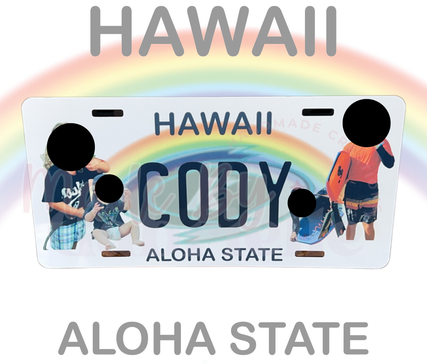 Graduation License Plate Leis