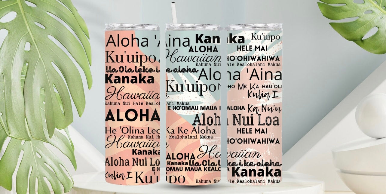 Olelo Hawai’i 20oz Tumbler