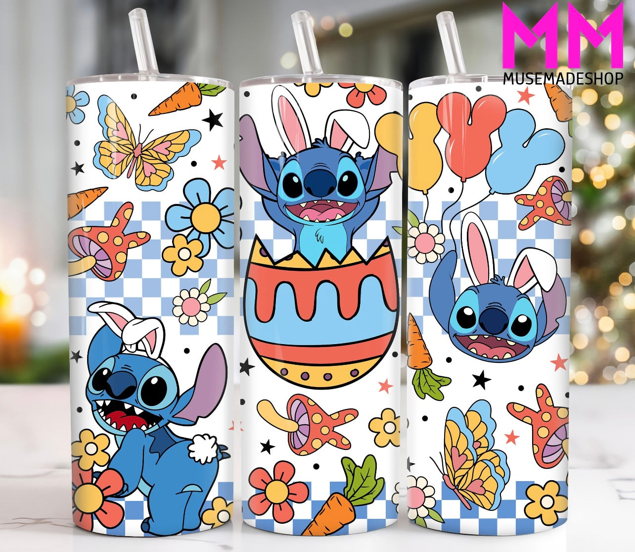 Stitch Easter 20oz Tumbler