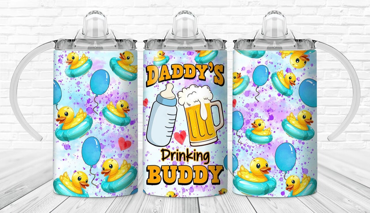 Daddy’s Drinking Buddy 12oz 2-in-1 Sippy Cup