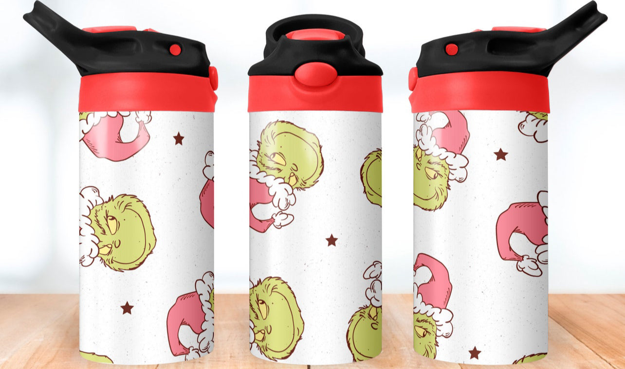 Grinchy Christmas 12oz Tumbler