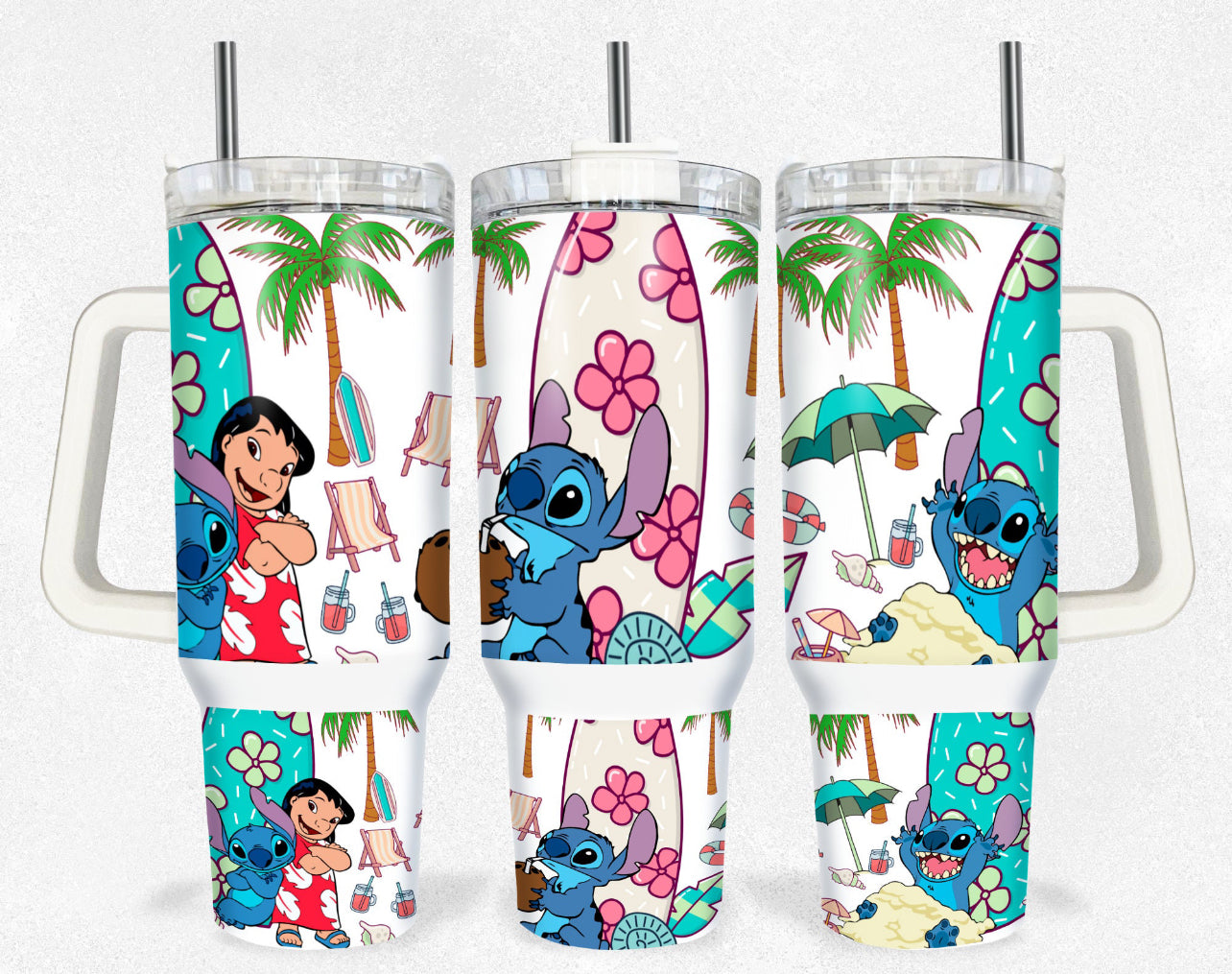 Lilo & Stitch 40oz Dupe Tumbler