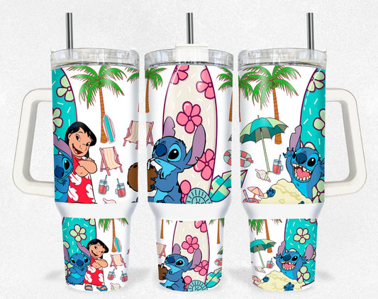 Lilo & Stitch 40oz Dupe Tumbler