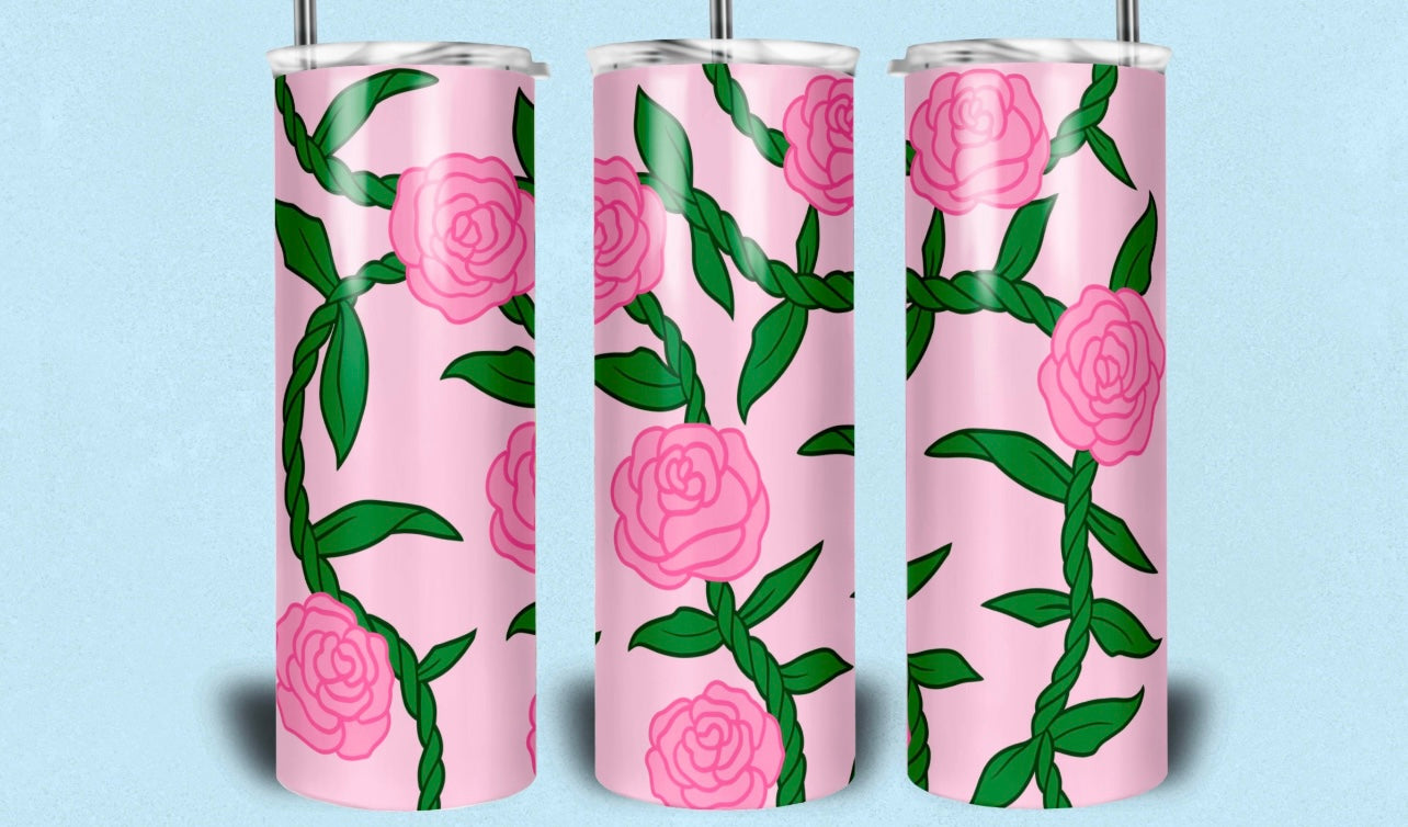 Maui Rose & Tileaf 20oz Tumbler