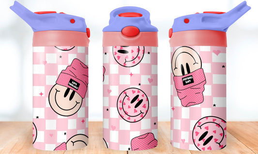 Retro Smiley Faces 12oz Tumbler