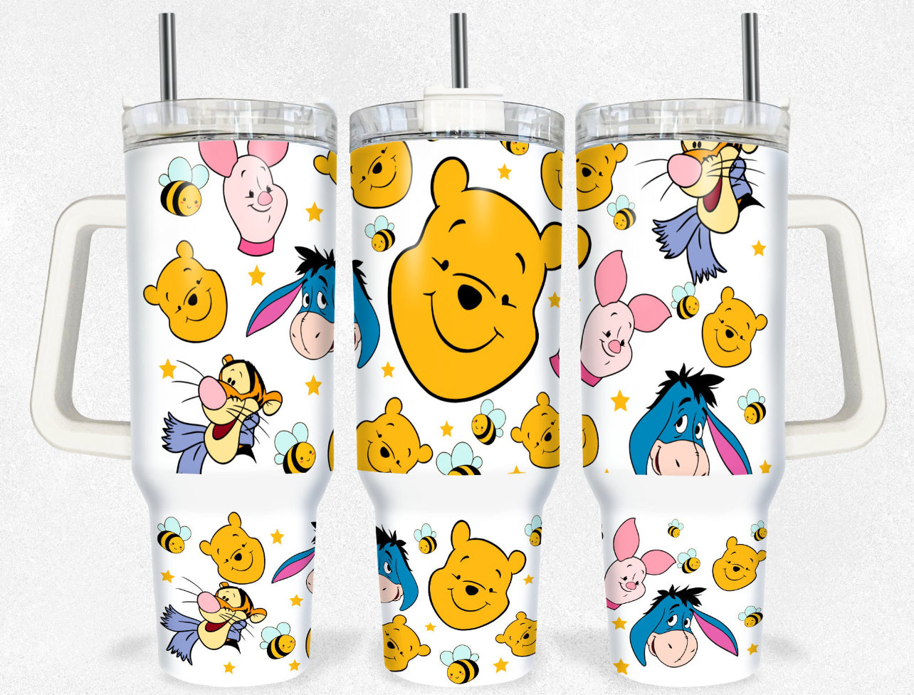 Winnie the Pooh 40oz Dupe Tumbler