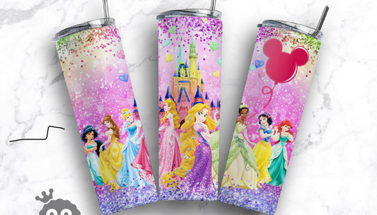 Magical Princesses Castle 20oz Tumbler