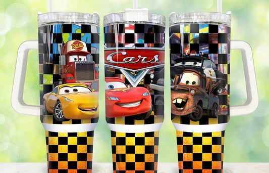 Cars 40oz Dupe Tumbler