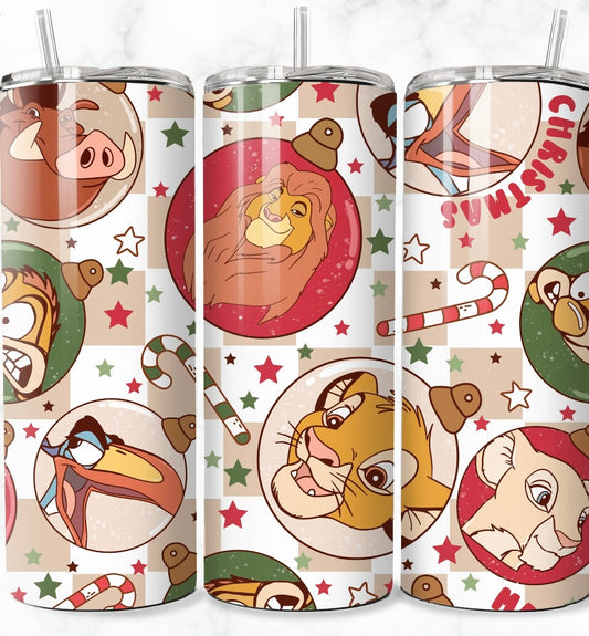 Lion & Friends Christmas 20oz Tumbler