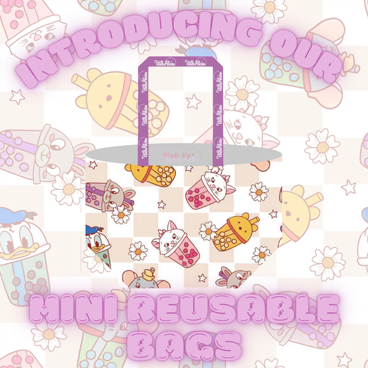 Mini Magical Bubble Tea Tote Bag