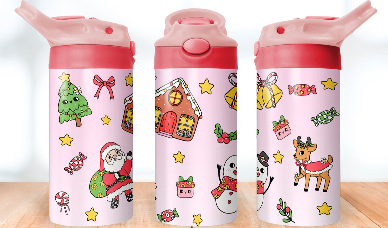 Santa Christmas 12oz Tumbler