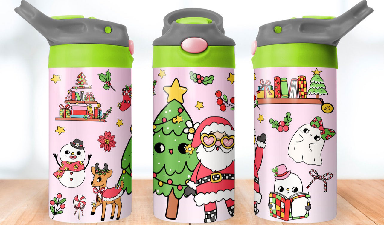 Santa Christmas 12oz Tumbler