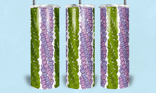 Pakalana & Crown Flower Lei 20oz Tumbler