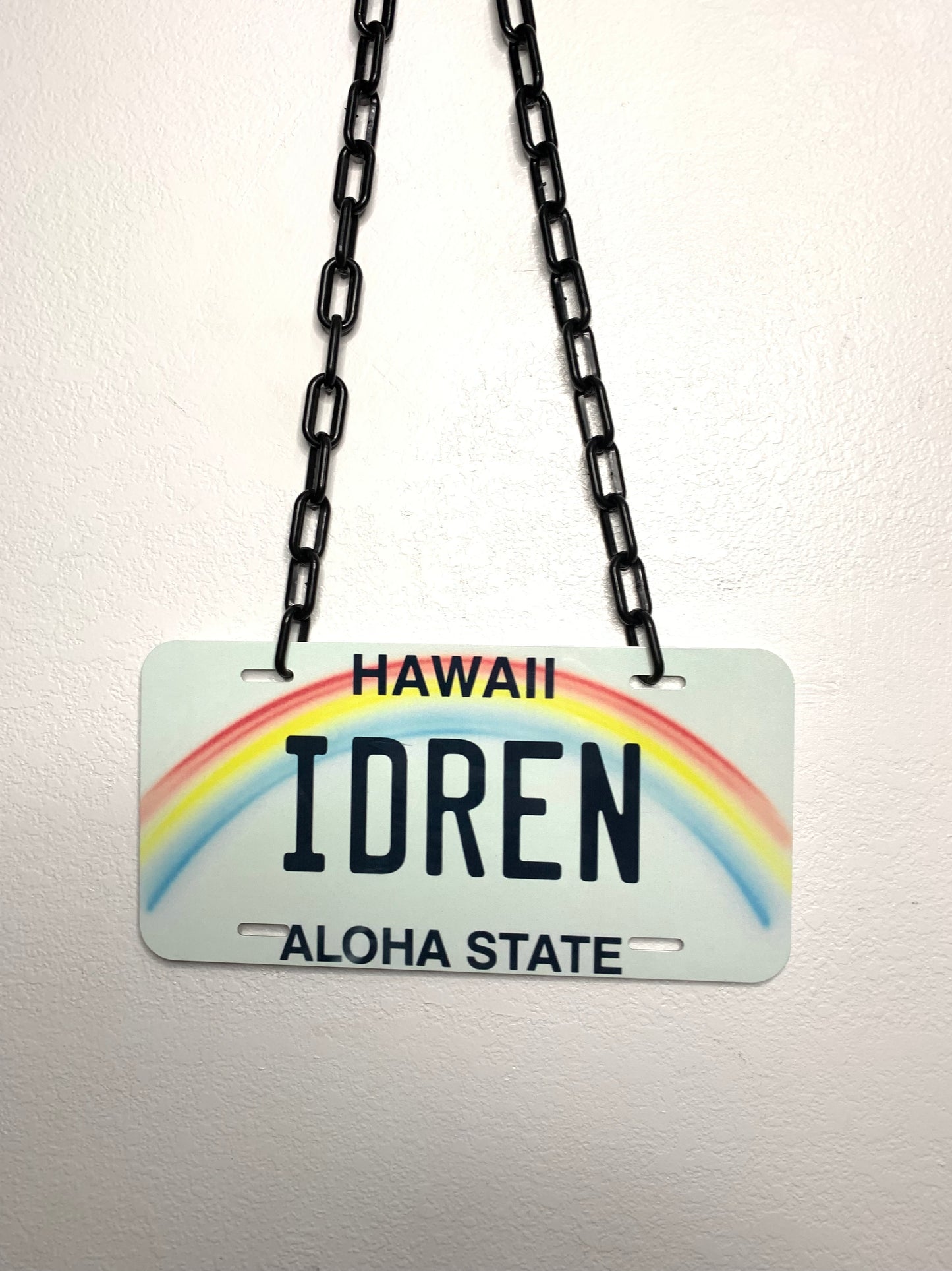 Graduation License Plate Leis