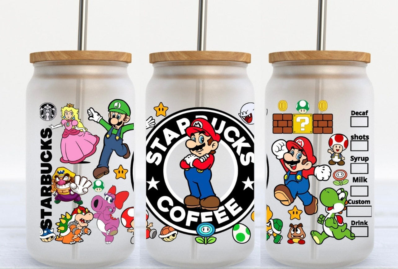 Magical Coffee 16oz Glass Can